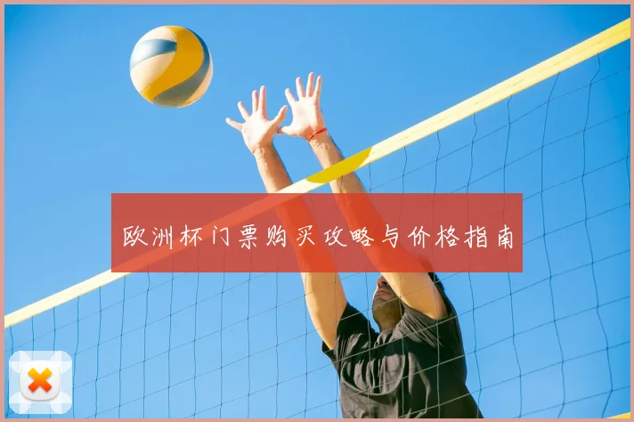 欧洲杯门票购买攻略与价格指南